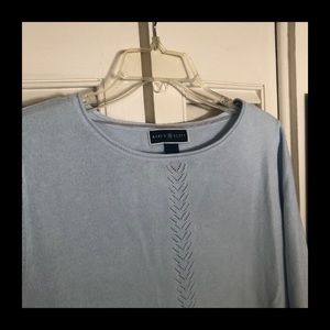 Karen Scott 3/4 Sleeve Soft Sweater
